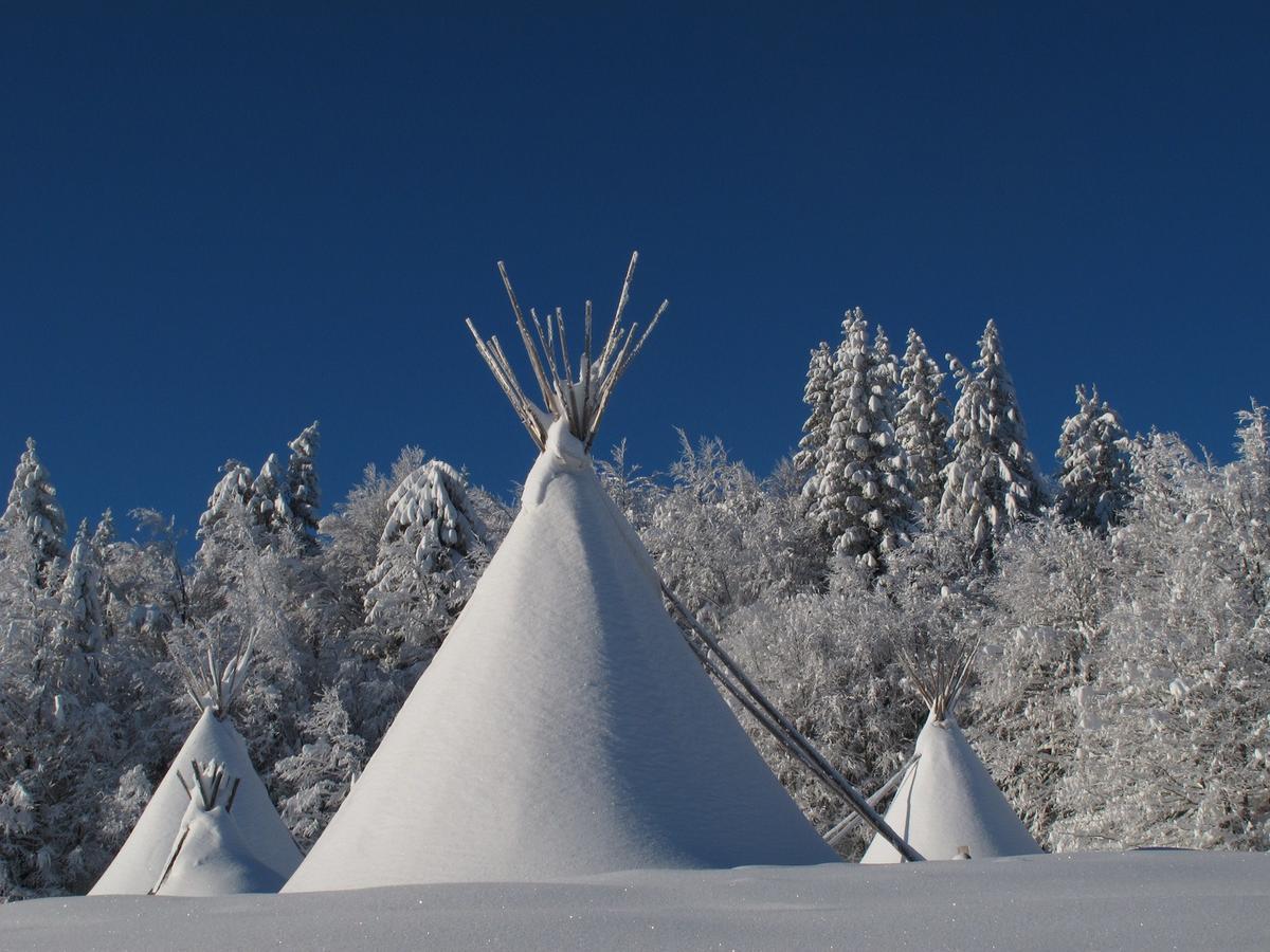 Village Tipi La Féclaz Esterno foto
